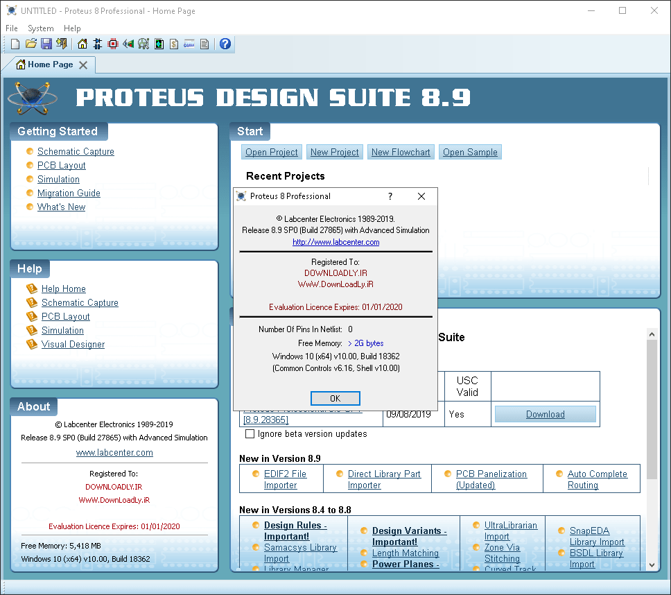 proteus 8.9